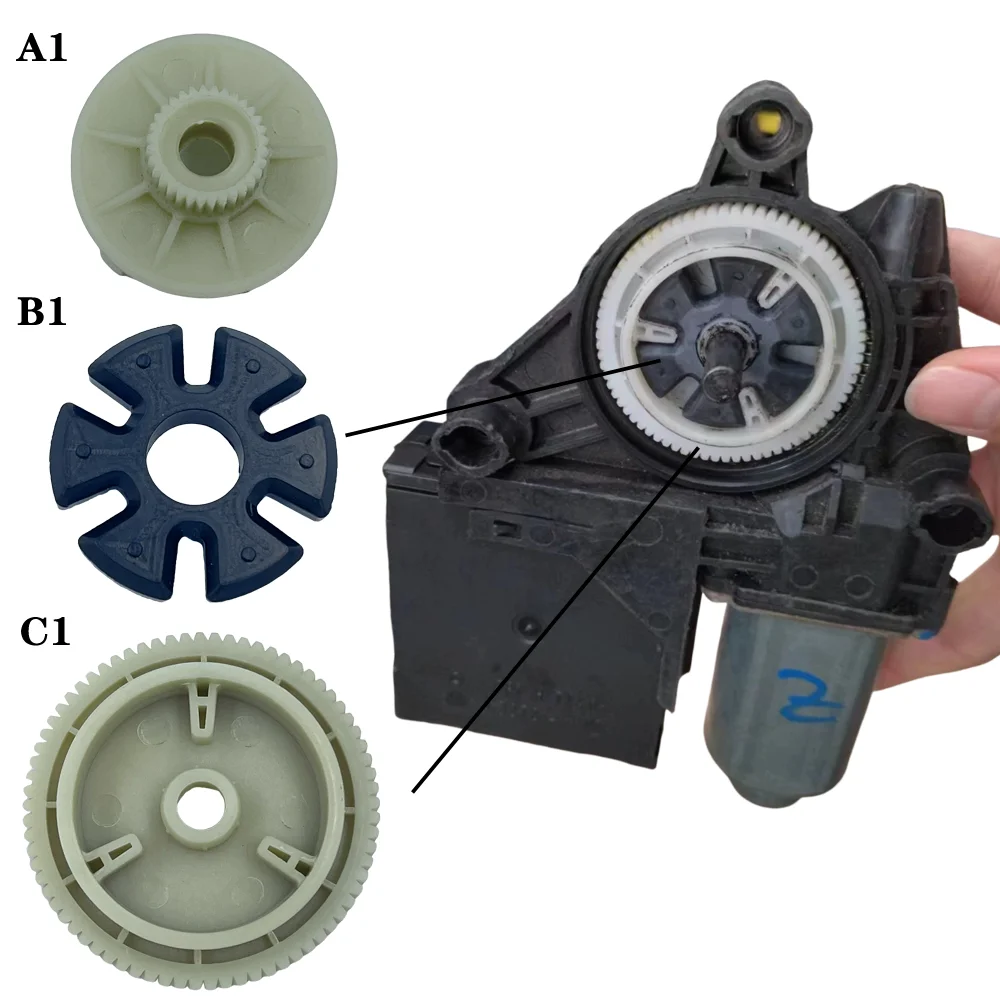 

For VW POLO Transporter T5 Campmob Touran New Passat Magotan Skoda Fabia Octavia Car Door Glass Window Lifter Motor Gear