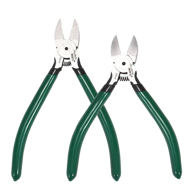 Imagem -05 - Cr-v Alicates de Plástico Hcs para Fio Elétrico Cortadores de Cabo Corte Side Snips Ferramenta Eletricista Ferramenta de Jóias em em