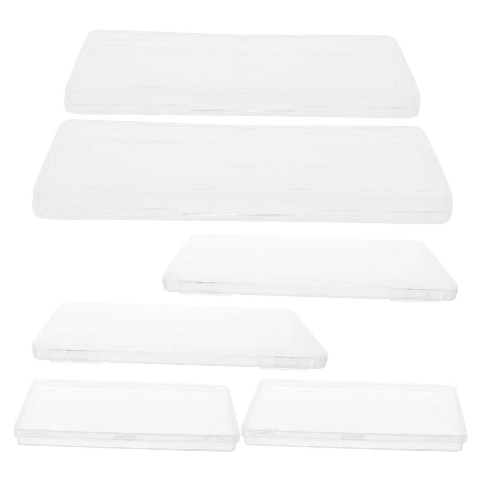 

6 Pcs Tray Painting Storage Containers Water Color Case Portable Organizer Abs Travel Watercolor Palette