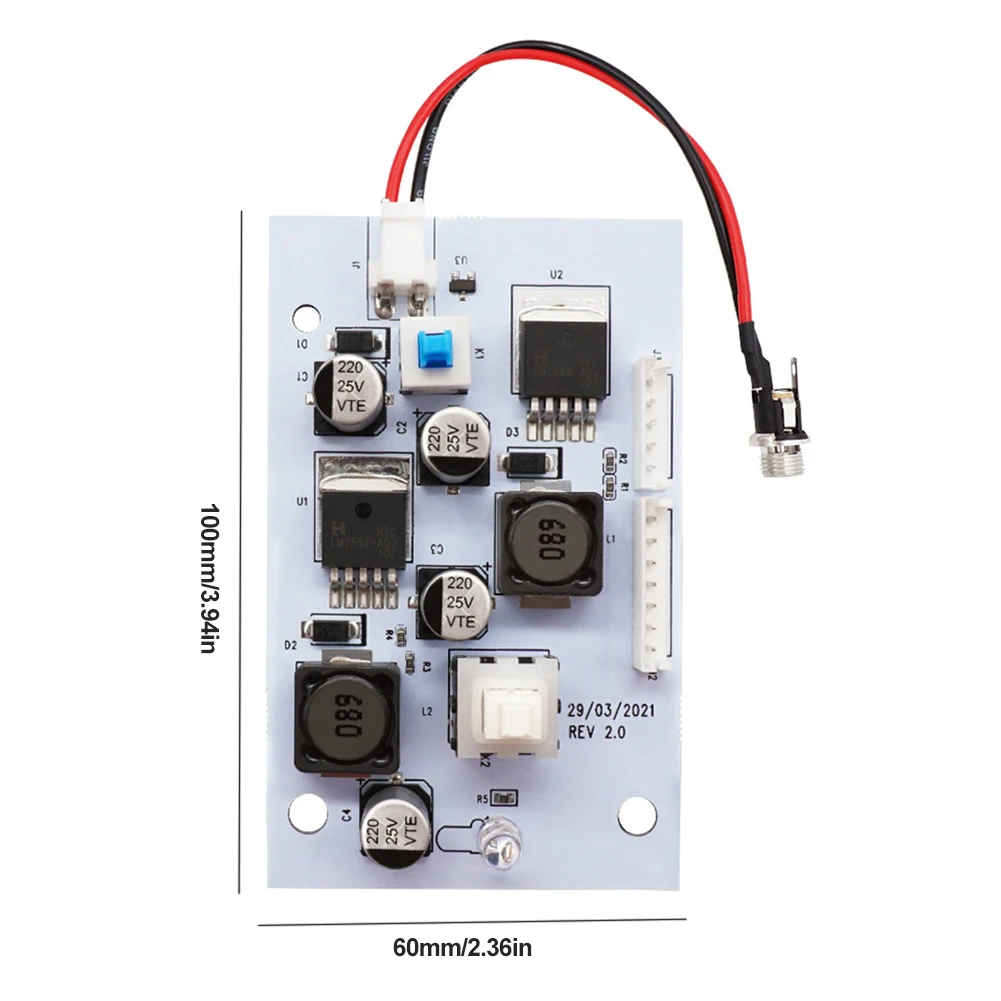 Сменный блок питания Rev2.0 12 В для консолей PlayStation 1 PS1 Fat, блок питания для видеоигровых консолей в ретро стиле для PS1