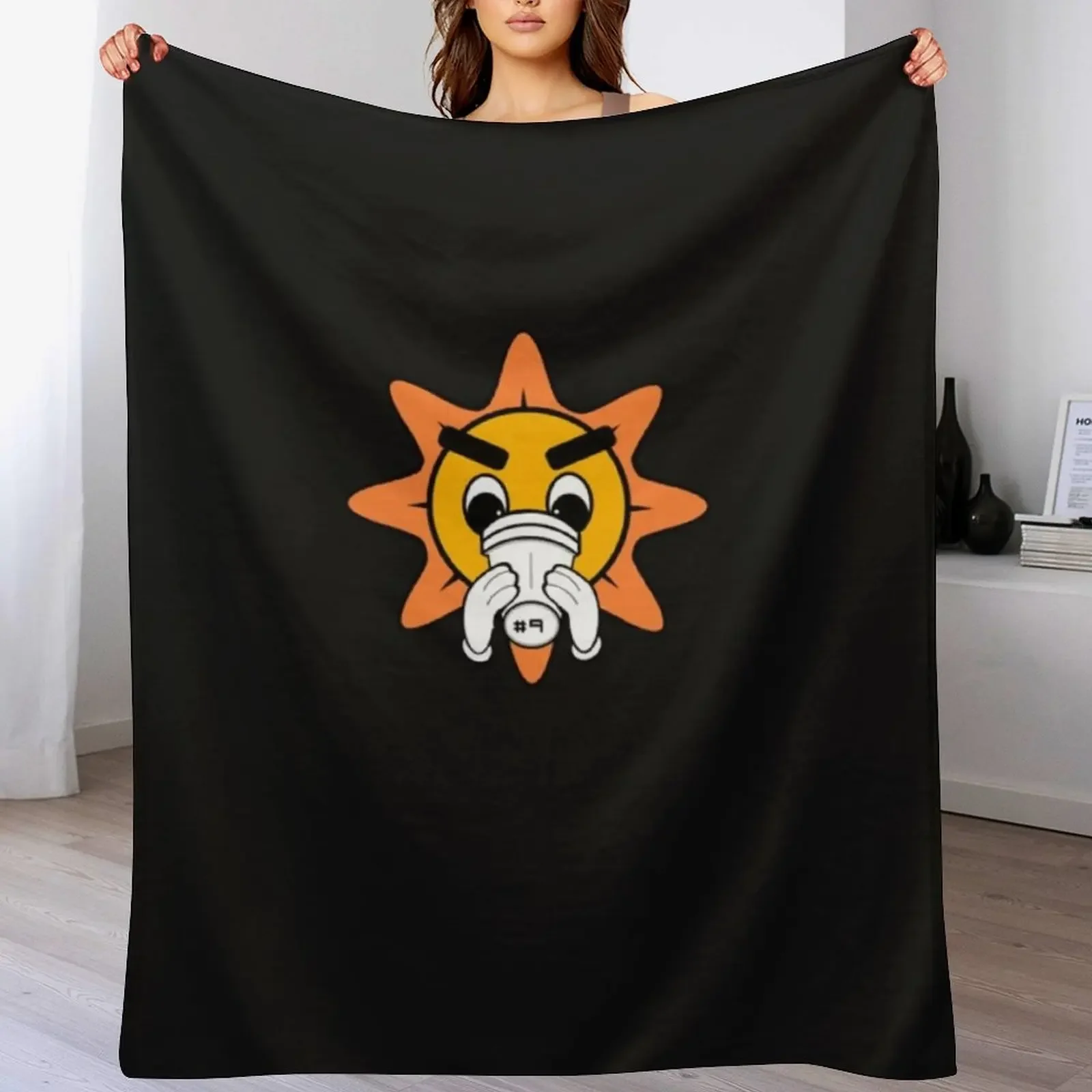 

GLO GANG CHIEF KEEF LOGO Classic T-Shirt Throw Blanket Camping Bed linens Stuffeds Luxury St Blankets