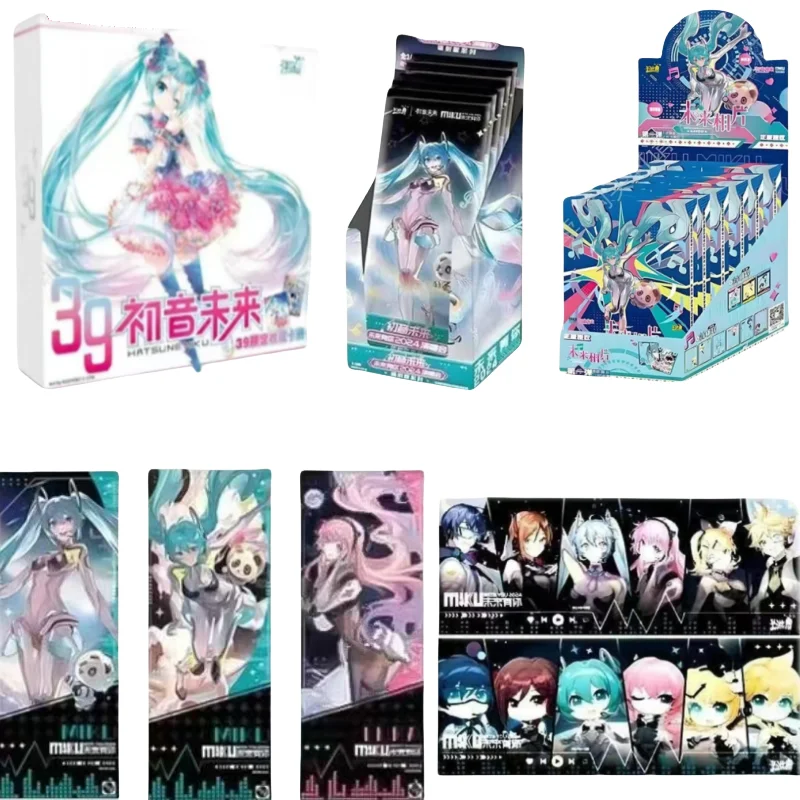 

Оригинальная фотокарта KAYOU Hatsune Miku Qing Yin Edition - First See 2024, концертная лазерная карта, серия карточек