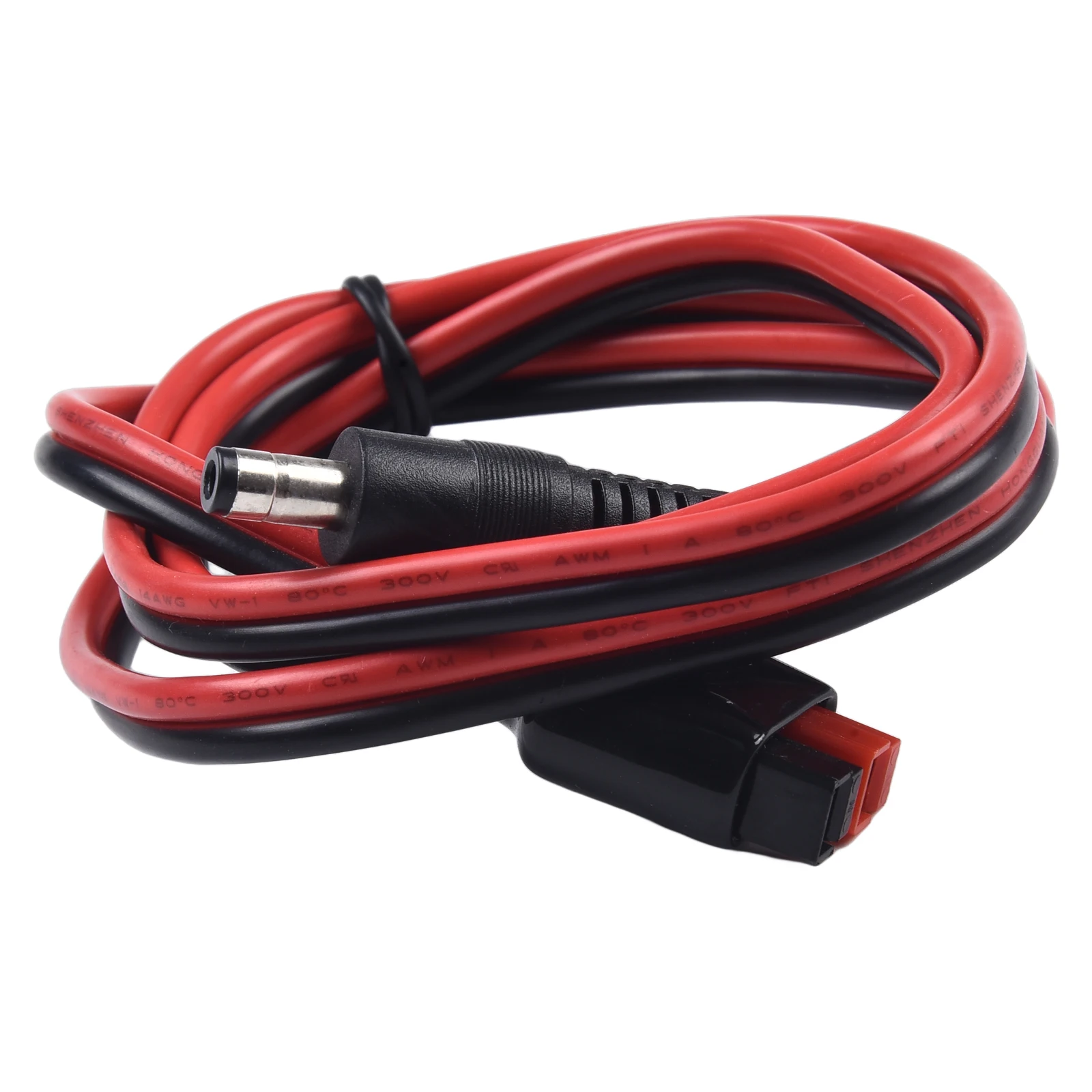 DC 5.5x2.5mm Solar Adapter Cable for RV Applications 14AWG Construction Supports Continuous Operation at 250W 12V or 24V DC