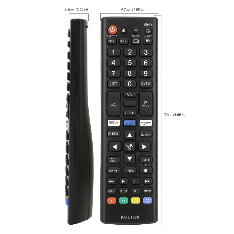 Universal Remote Control For TV Remote Compatible with All Models For Brand with Netflix Prime Video Shortcut Buttons