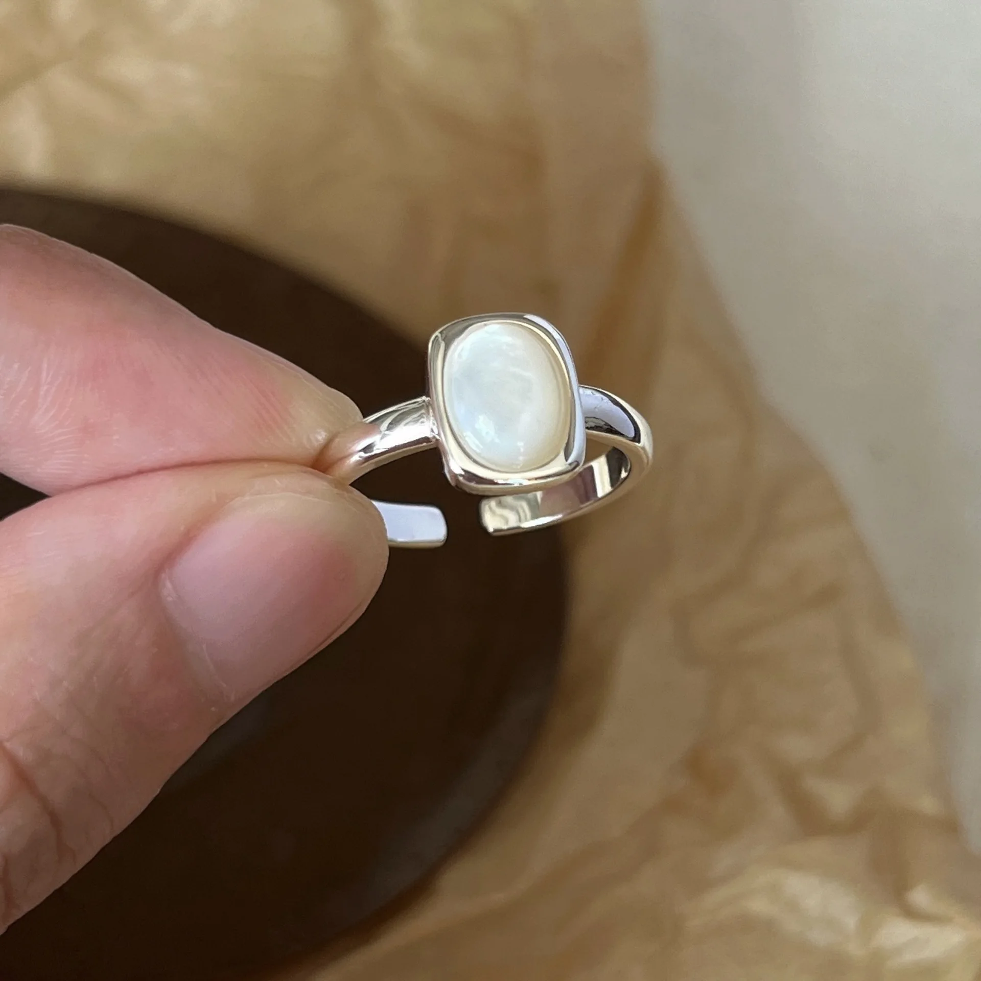 Women's 925 Sterling Silver Tigereye Ring