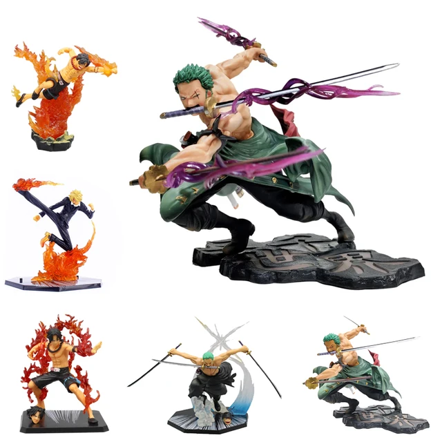 Figurka Anime One Piece Luffy GK Roronoa Zoro Trzy-mieczowy Sa-maximum Manga Anime Statua Figurka Kolekcjonerska Model Zabawka