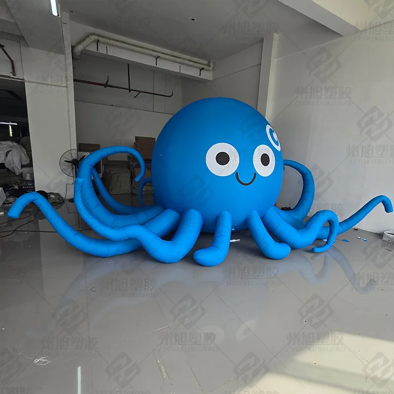 

Надувной синий осьминог, морская жизнь, с воздуходувкой, представляет собой рекламный декоративный реквизит для мероприятия Ocean Pavilion.