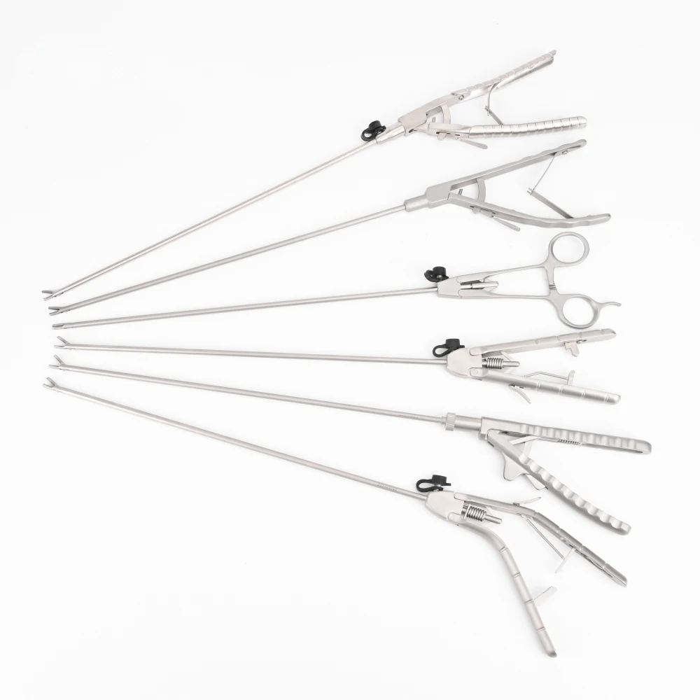 

Laparoscopic Instruments Needle Holder Forceps for Training, Laparoscopy Simulation Practice Teaching Tools Needle Driver