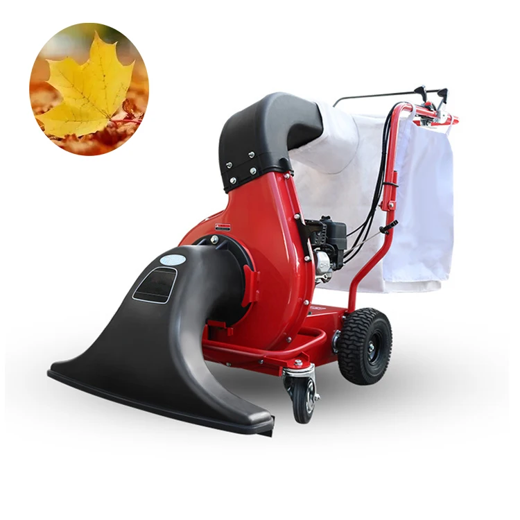 Multifunctional Self-propelled Leaves vacuum sucking machine with low price