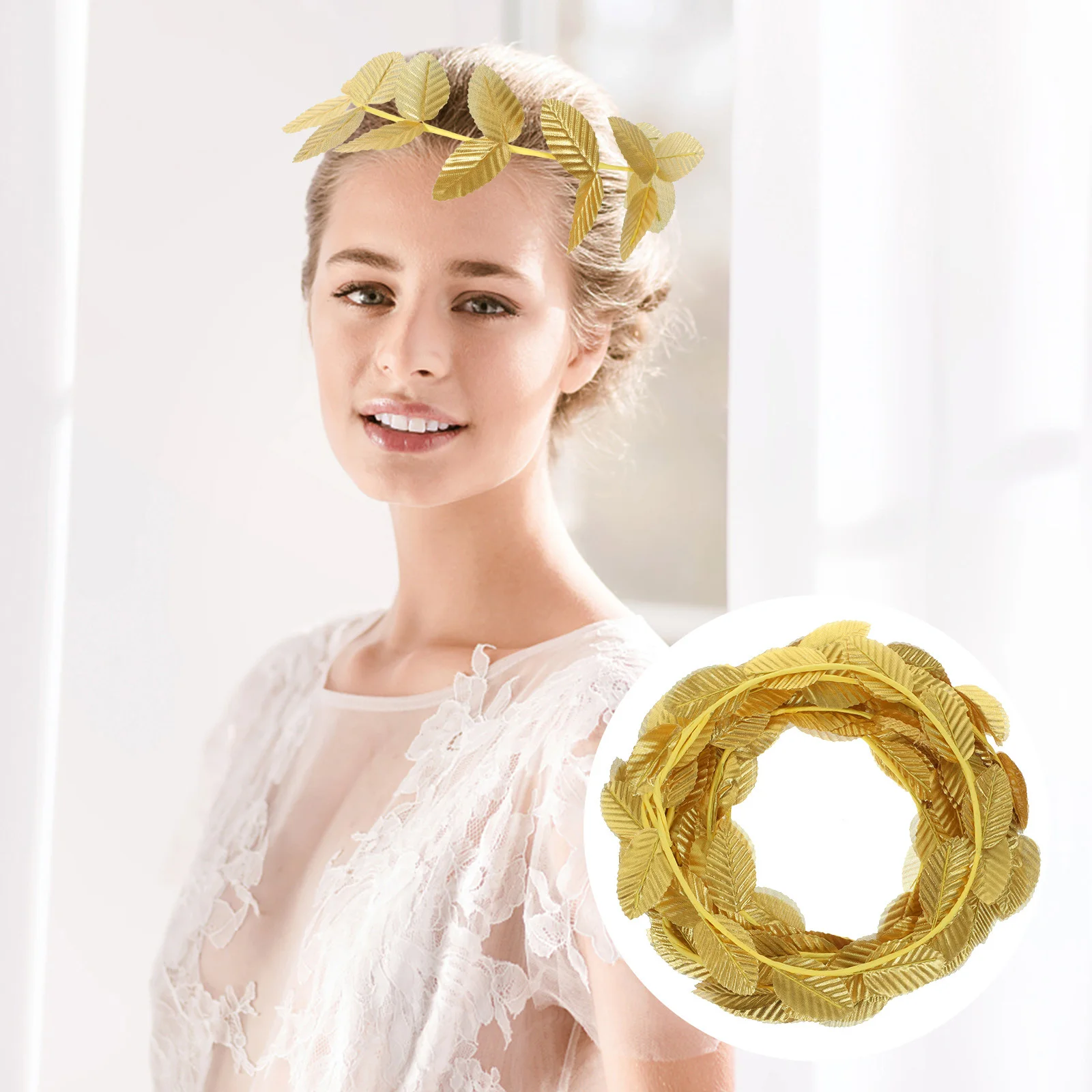 

12pcs Leaf Crown Hair Accessories Wedding Headpiece Bridal Headb s Halloween Leaves Hairb Prom Costumes Bridesmaid