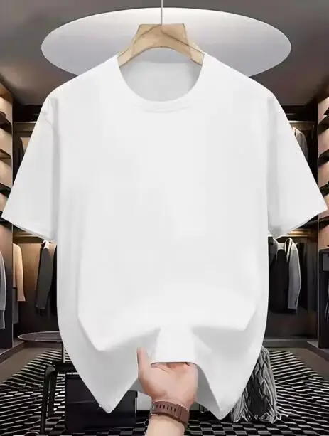 

Men's Rhinestone Anime Diamonds Design Cotton T-Shirt Casual Short Sleeve Streetwear Fashion in Sizes Small to 6XL