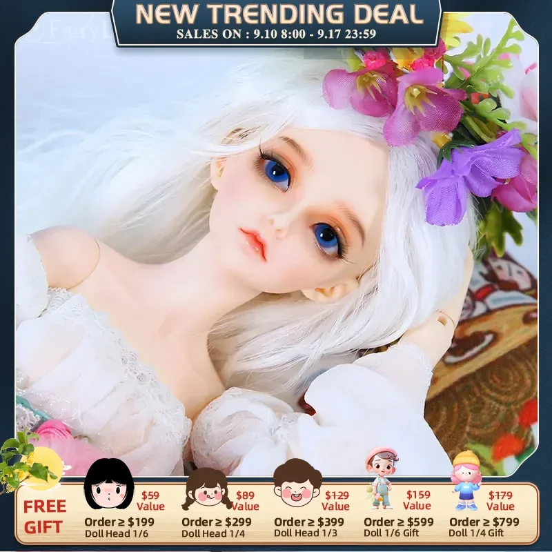 

Fairyland Minifee Rendia FairyLine BJD Dolls 1/4 Model Girls Boys Eyes MSD Resin Littlemonica Dollmore Luts Toys Shop