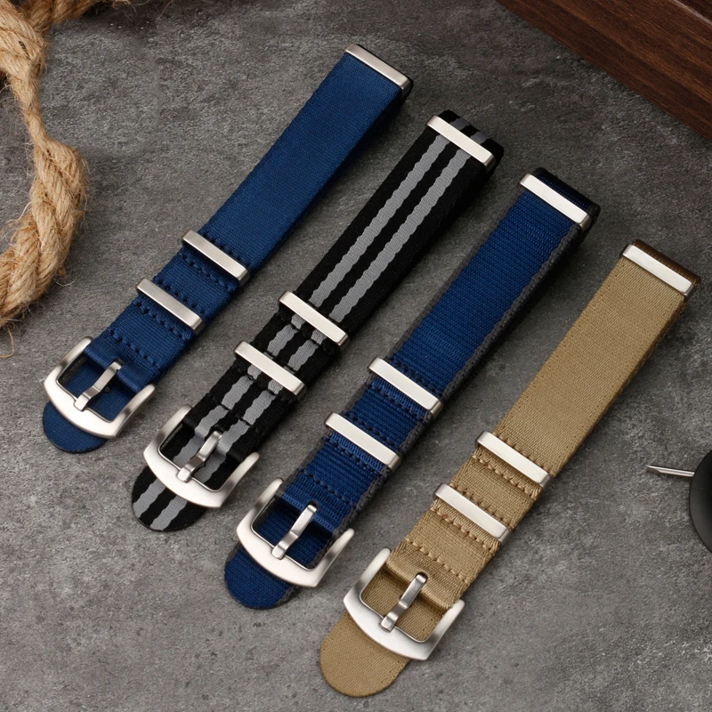 Nylon strap 22mm for Swatch bioceramic scuba fifty fathoms SO35 Ocean Men Women Bracelet Soft watchband Blue Orange Grey tools