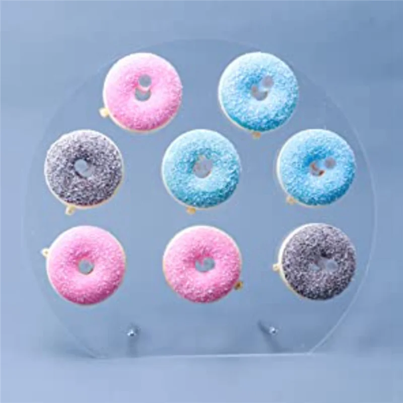 

ABLK Acrylic Donut Wall Display Stand For Donut Party Decorations, Baby Showers, Birthday Party