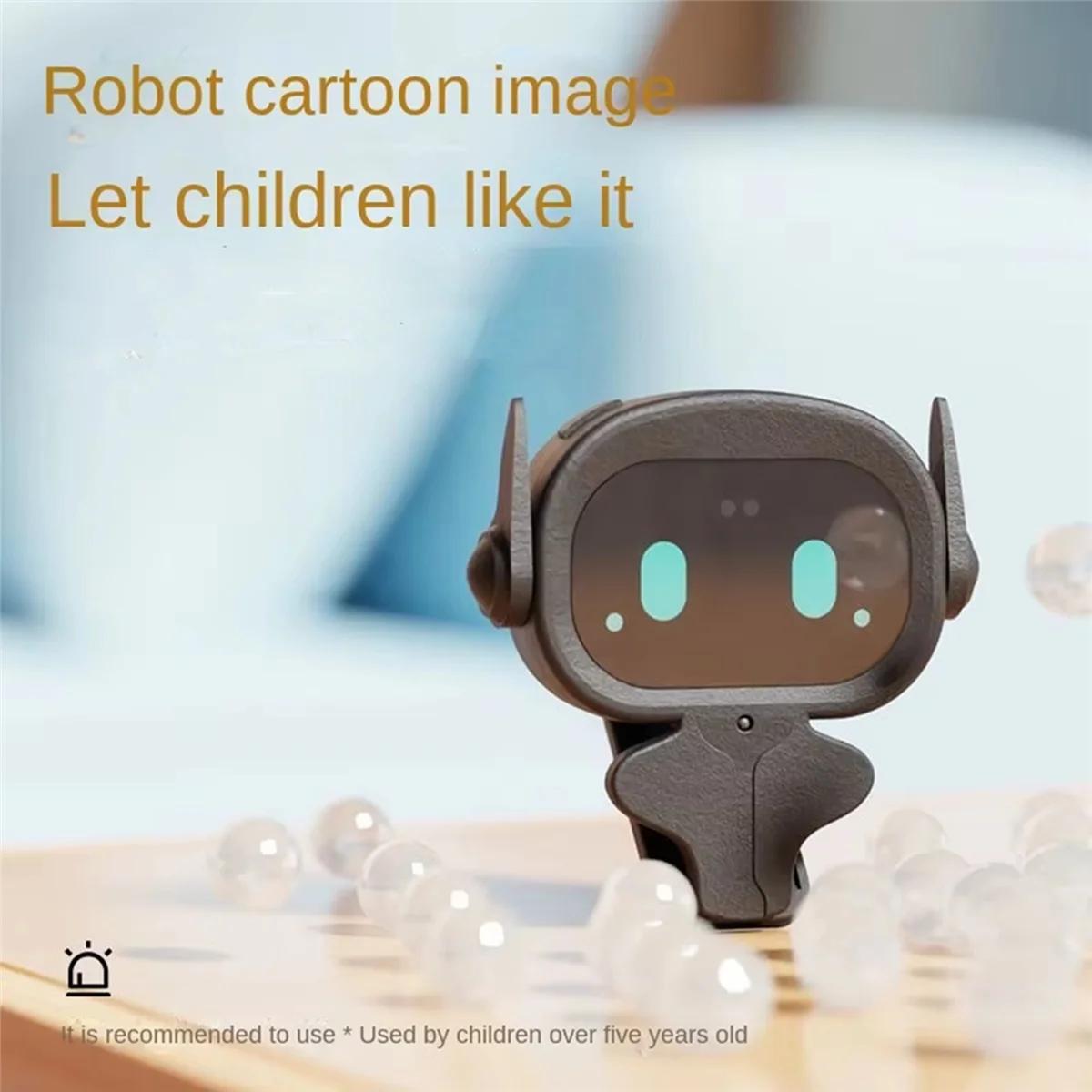 JABS-2X estudante inteligente lembrete de postura sentada artefato leitura jogando telefone visão científica correção de voz preto