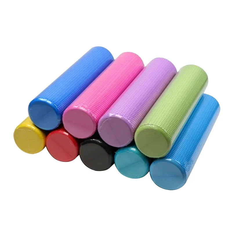 Floating Point Foam Roller 45*15cm Yoga Column EVA Foam Shaft For Muscle Massage Professional Pilates Exercises Auxiliary Tools