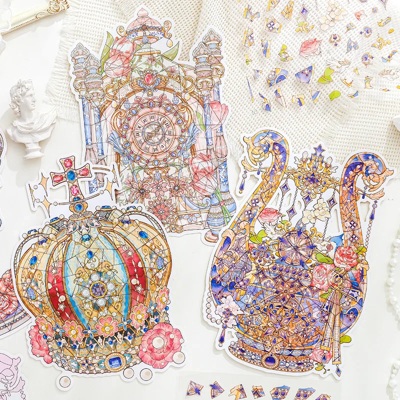 

Императорские диорамы, наклейки, наклейка с исторической сцены, сделай сам, декор, скрапбук, журнал, пейзажная наклейка для детей, ремесло для снятия стресса