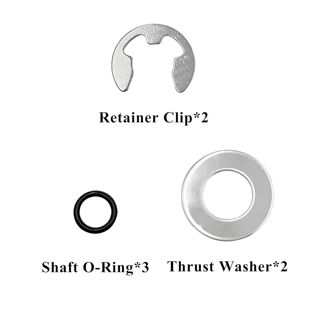 Replacement Filter Shaft Bump Kit For Hayward For Perflex EC40AC EC50A ECX101 Replacing The Filter Shaft Bump Kit Washers Clips