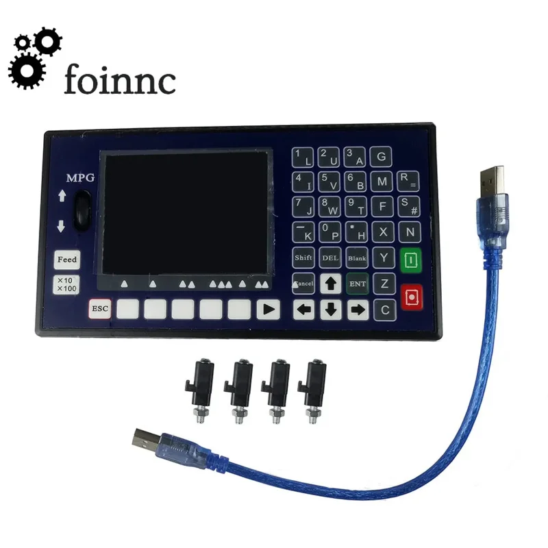 CNC Controller TC5540H 4 Axis 400KHz USB Stick G Code Spindle Control MPG Tool Setting Support Servo & Stepper Motor