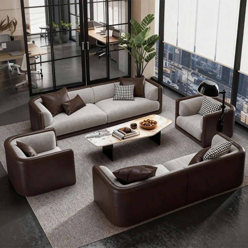 Sofá de Línea Recta para Reuni - Office Furniture For Sale reseña y precio
