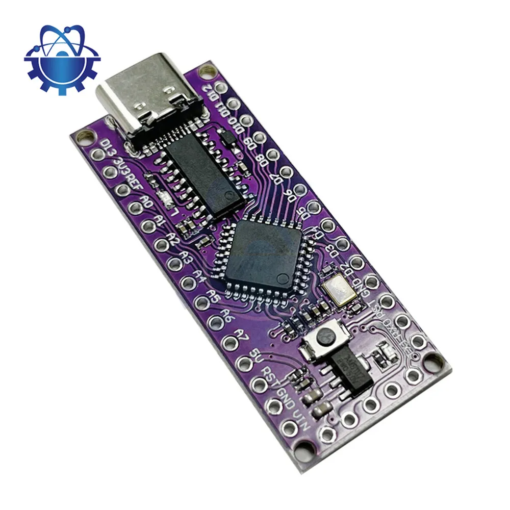 LGT8F328P LQFP32 MiniEVB TYPE-C, placa de desarrollo de módulo Compatible con MICRO USB, reemplazo de ATMEGA328 Nano V3.0