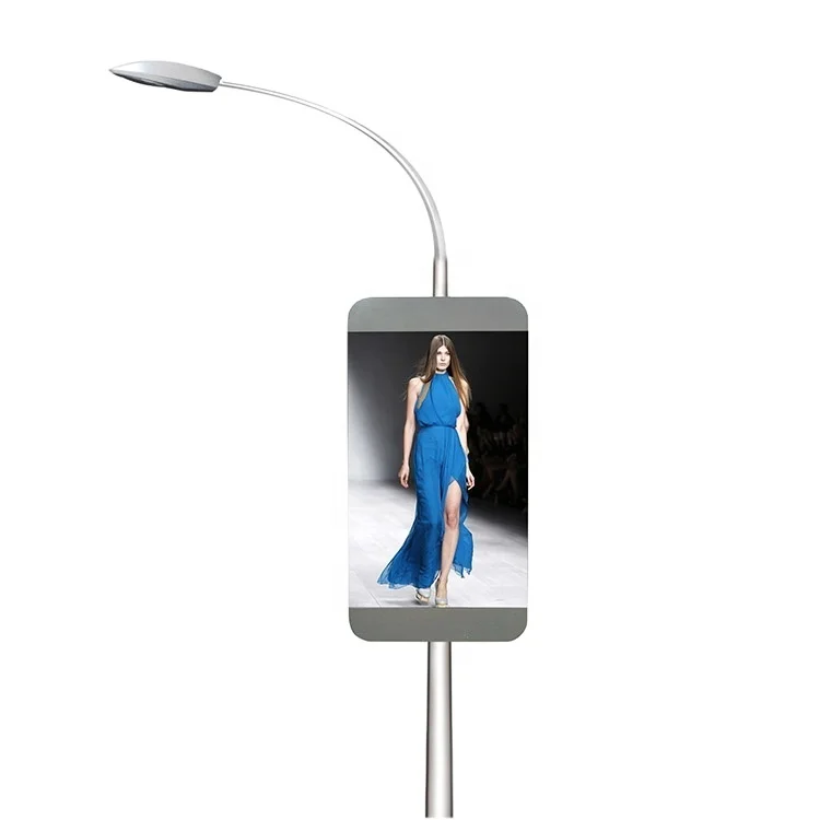 

LED VISUAL Roadside WIFI 3G 4G Control Electronic Board Street Advertising Screen Banner P3 P4 P5 P6 Light Pole LED Display