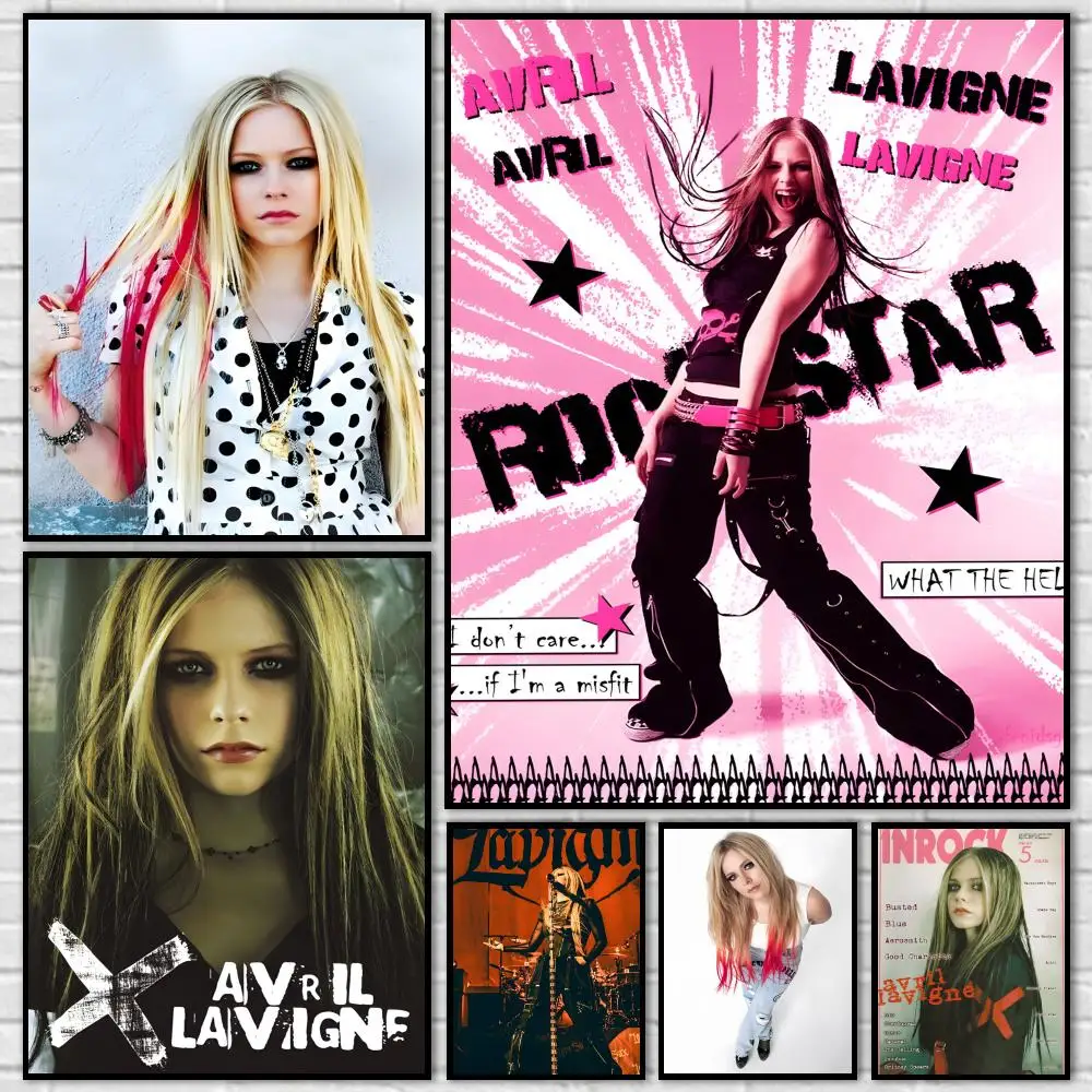 Avril Lavigne Love Sux Poster Durable HD PVC Wall Art - Waterproof Dustproof Easy Install For Home Cafe