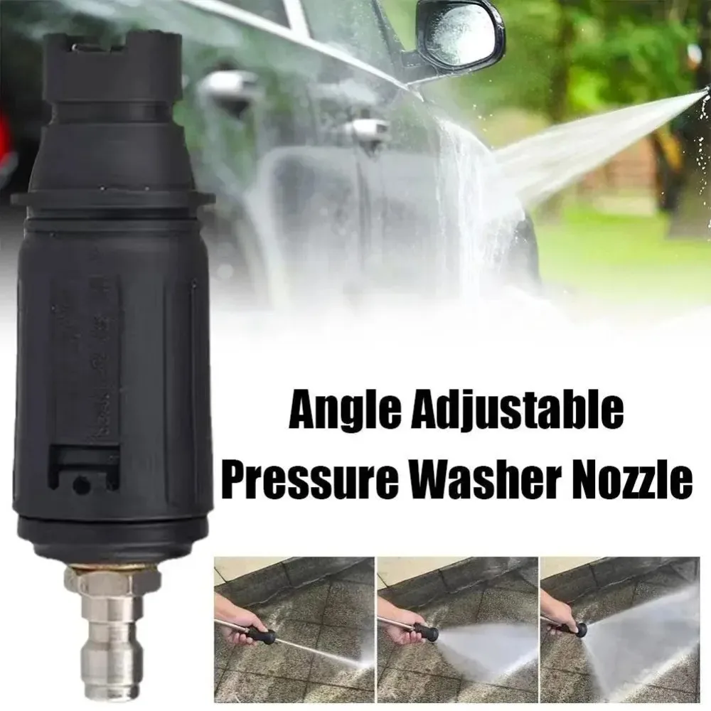 Car Wash Pressure Washer Nozzle Duckbill Adjustable Fan Spray Gun 3000PSI High Pressure Quick Connect Fitting Angle Adjustable image 3