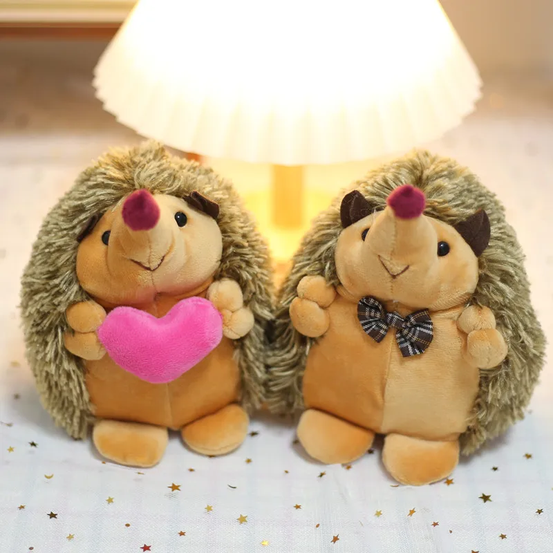 

Couple Hedgehog Plush Cute Hedgehog Simulation Doll Girl Children's Day Doll