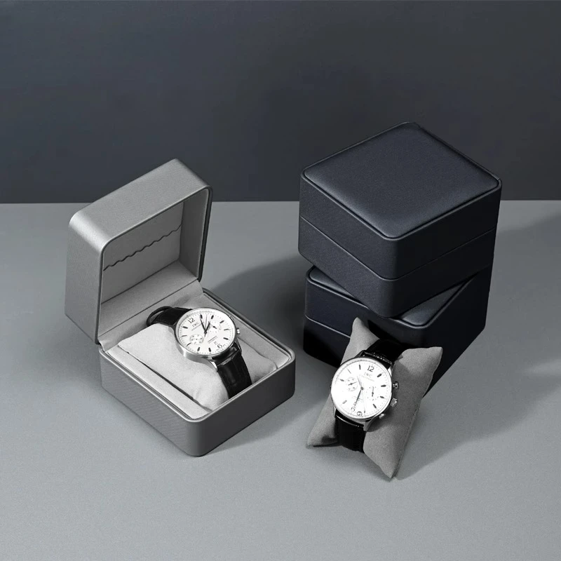 

Watch Box PU Leather Travel Portable Watch Storage Box Watch Travel Box