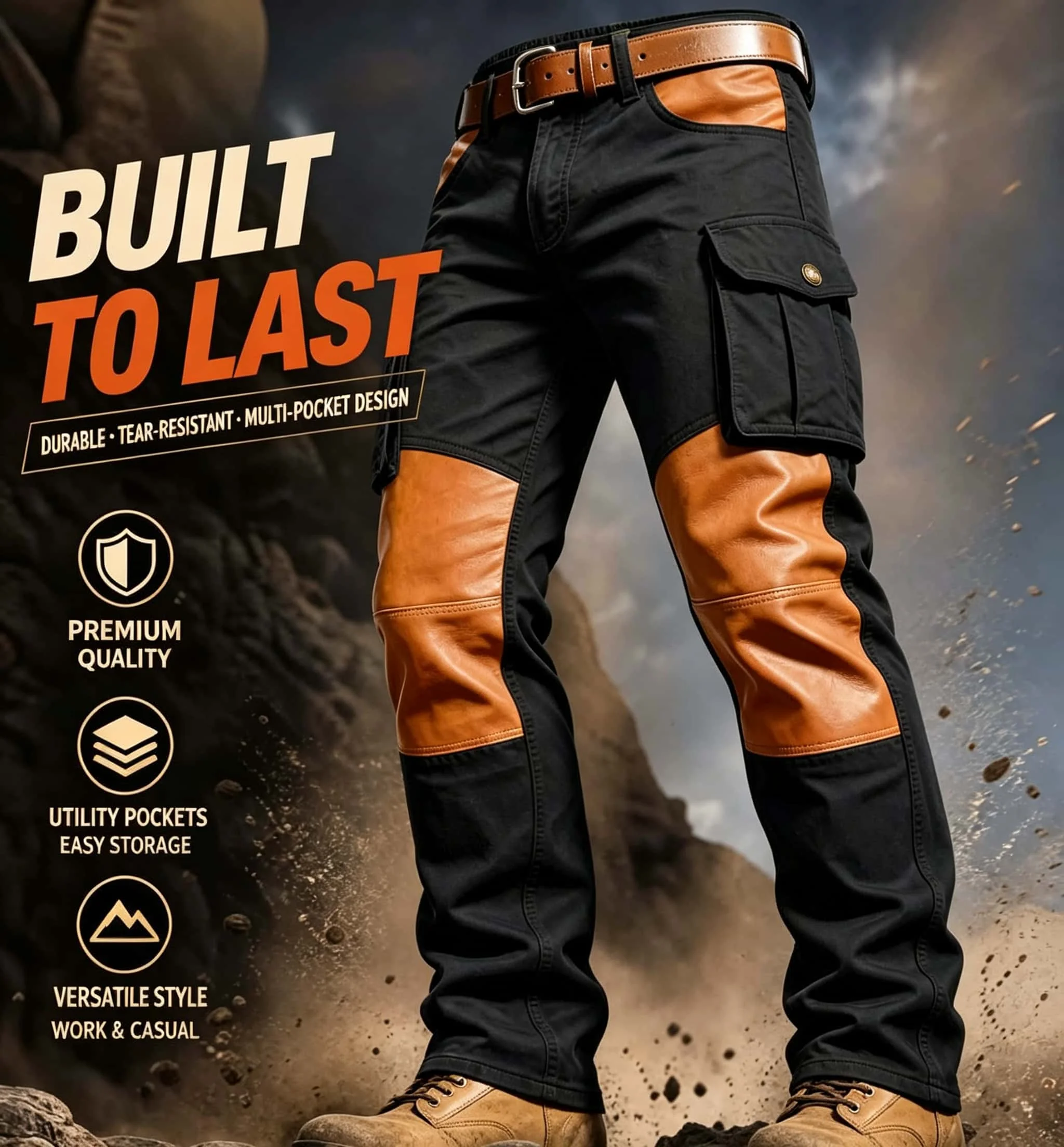 Men’s Tactical Cotton Cargo Pants 1