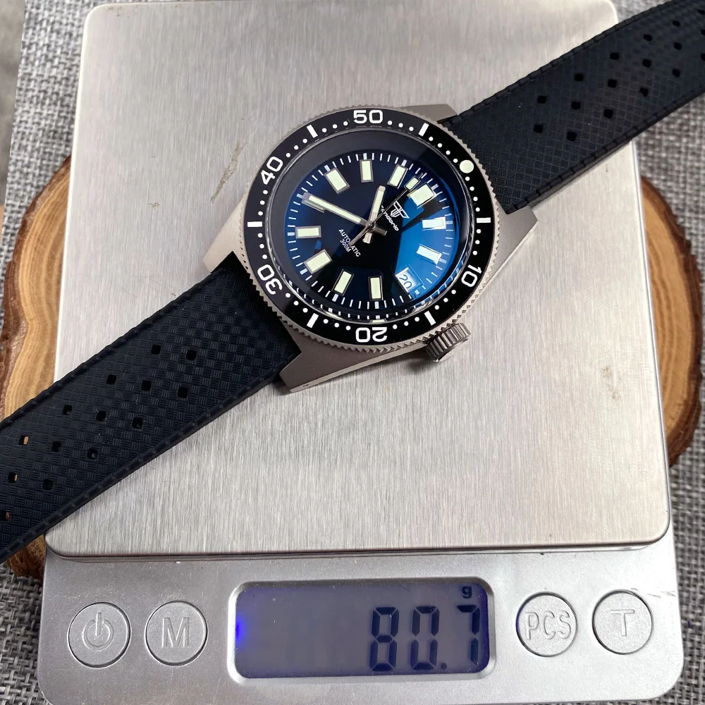 Tnadorio T2 Titanium 62MAS Diving Automatic Watch Men S NH35 PT5000 AR Dome Sapphire Crystal 20bar Waterproof Swim Clock Rejor