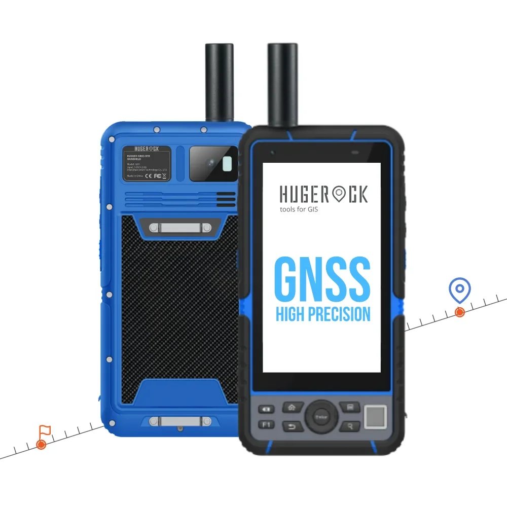 HUGEROCK G60N GNSS هوائي RTD عالي الدقة مسح رسم الخرائط GIS مجموعة معلومات المساعد الشخصي الرقمي القوي المحمول #2