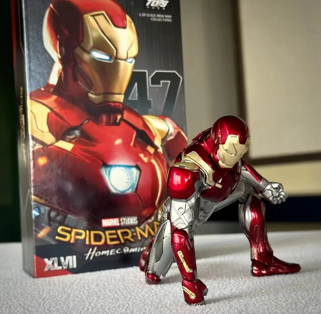 Zdtoys Marvel Iron Man 1/10 Mk24 Mk22  Mk41 Mk47 Action Figures Model Toys Anime Birthday Present Original Toys Gifts Hot