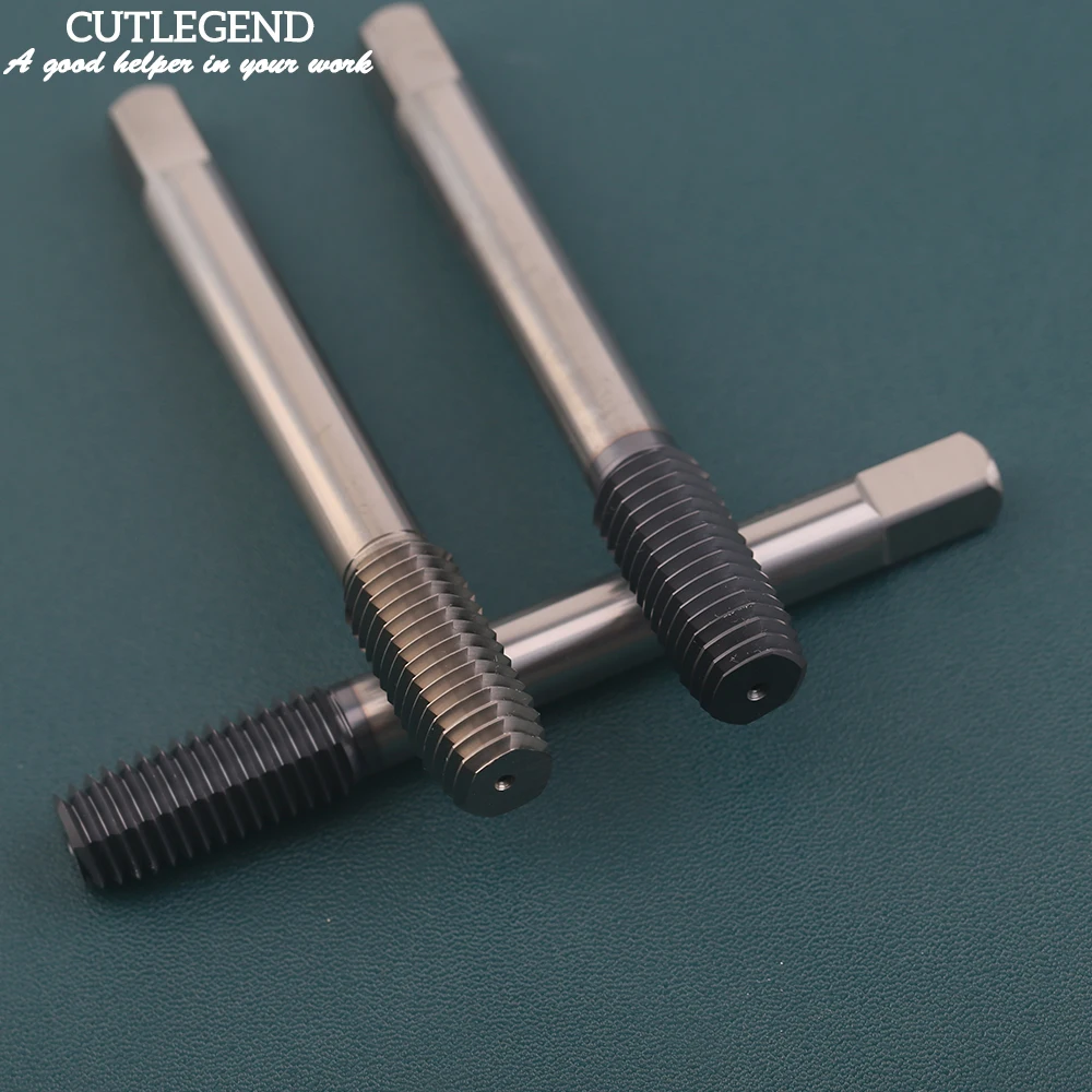 Solid Carbide Extrusion Tap HRC65 Tungsten Steel Thread Forming Tap Fluteless Tap NRT M2 M2.5 M3 M4 M5 M6 M8 M10 M12 For Steel