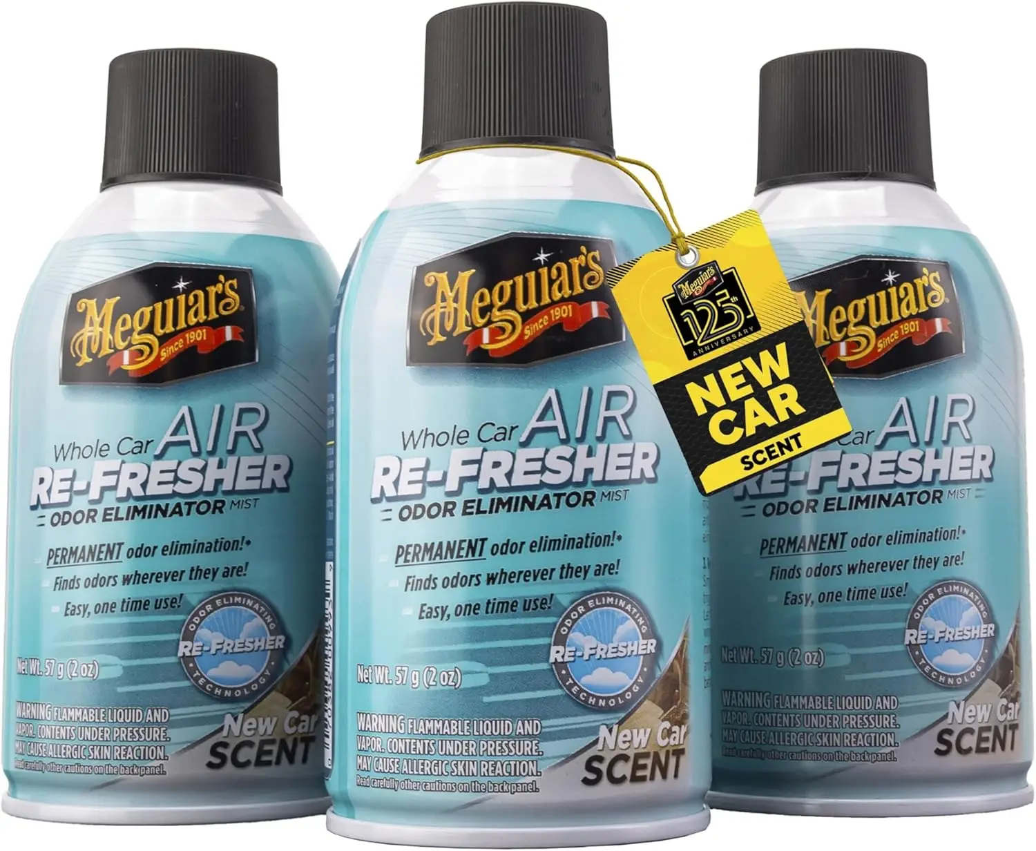 

Car Air Freshener Odor Eliminator Mist, New Car Scent, 2 Oz for Sedan SUV Truck Van