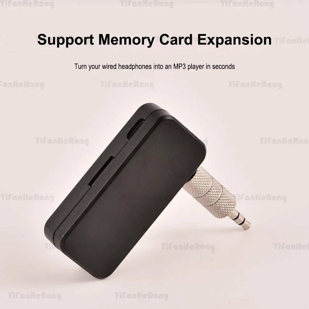 X6 Bluetooth-compatible Receiver 3.5mm Aux Jack USB Wireless Audio Adapter Handsfree Support TF Card MIC Call Mp3 Player