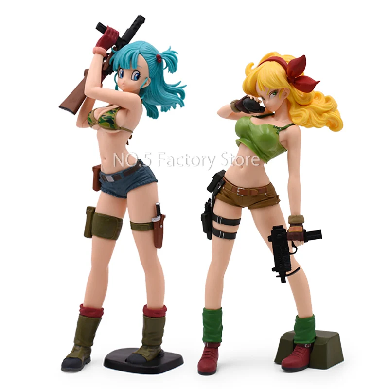 20 Style Anime DBZ Glitter & Glamours Lunchi Lunch Buruma Bulma Figure Action PVC Collectible Model Toy For Children Gift