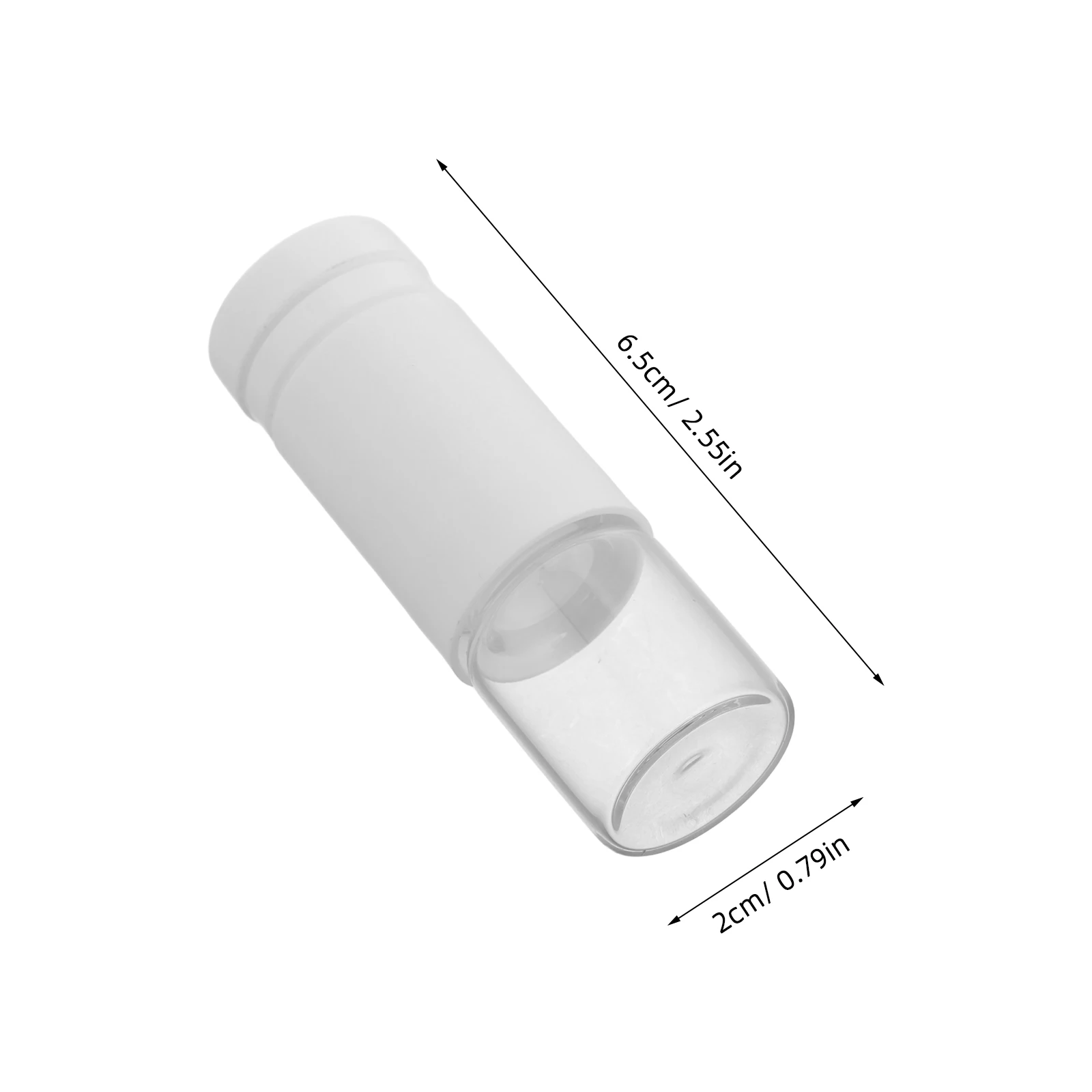 5 قطعة حاويات كريم الأساس للسفر زجاجات إعادة الملء ذات الغرفة المزدوجة لفصل زيت الماء والعناية بالبشرة وغسول جوهر السائل #6