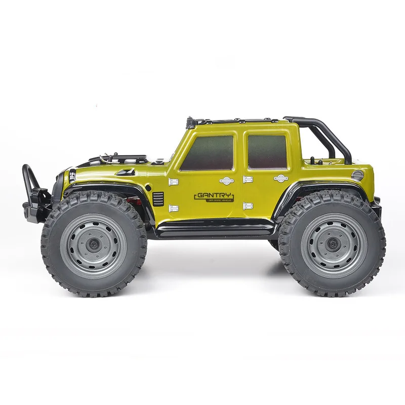 1:16 4WD RC Auto Off-Road Monster Truck 2,4 GHz ferngesteuertes Auto 38 km/h Hochgeschwindigkeits-All-Terrain-Crawler mit LED-Licht für Erwachsene