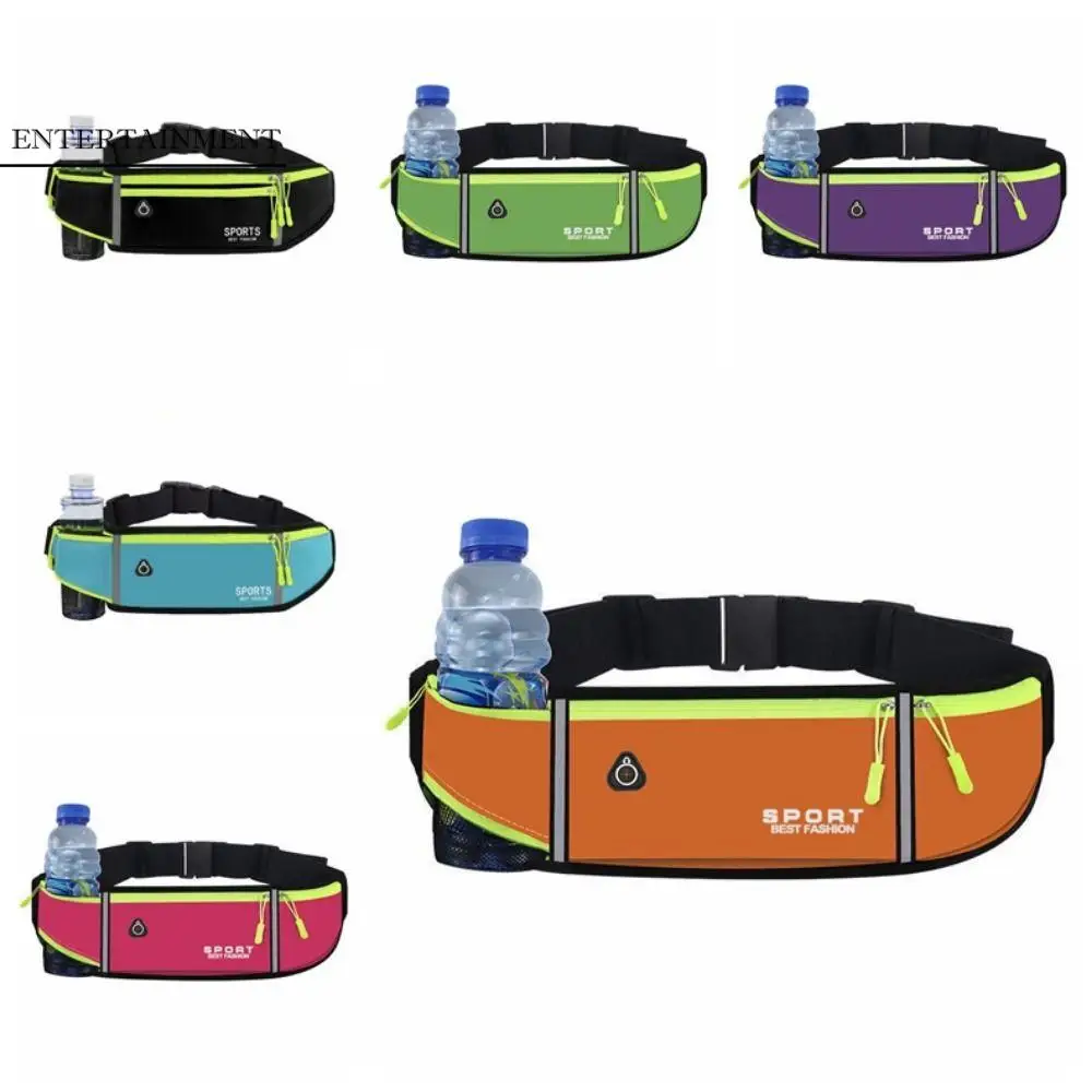 Waterproof Running Waist Bag Invisible Lightweight Running Belt Pouch Portable Adjustable Marathon Jogging Bag
