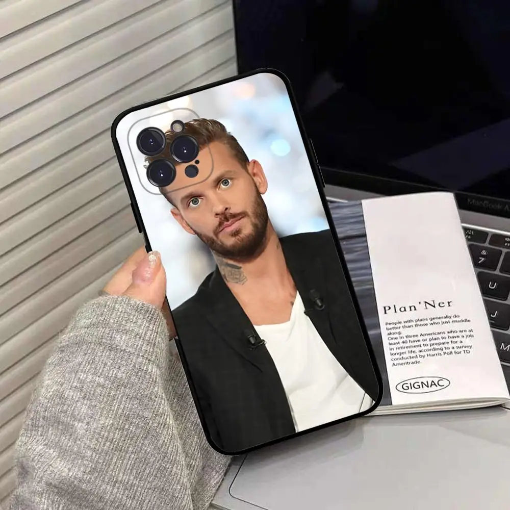 M Pokora Matt Pokora Phone Case Silicone Soft for iphone 15 14 13 12 11 Pro Mini XS MAX 8 7 6 Plus X XS XR Cover