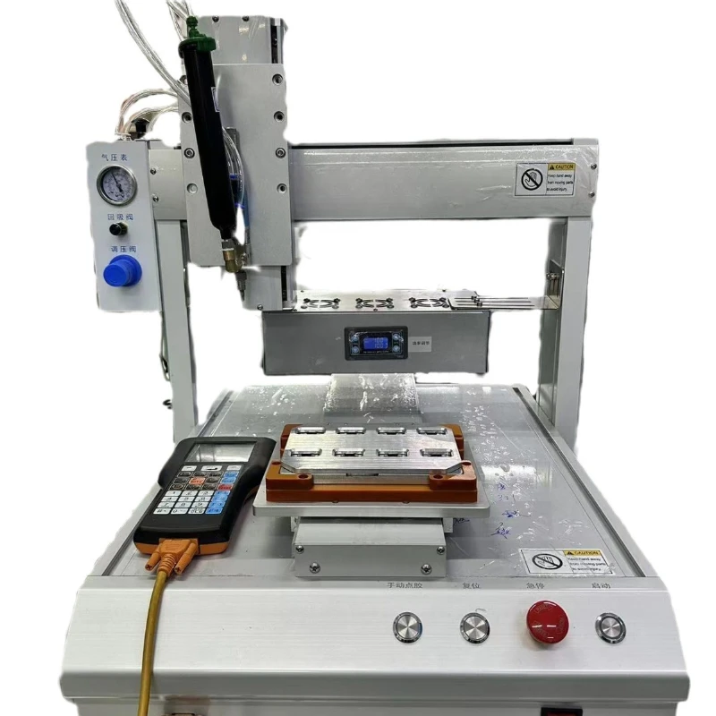 

Single station single head double head dispensing machine, desktop automatic UV curing silicone gluing machine, glue spraying