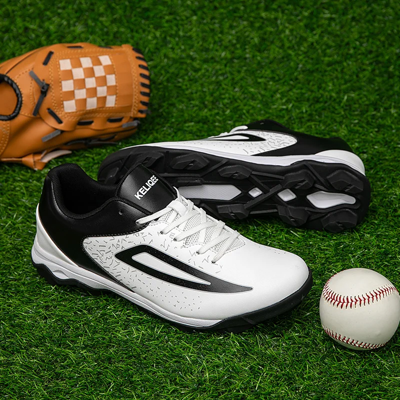 Professional Baseball Shoes for Men Lace Up Non-Slip Mens Gym Sneakers Mesh Breathable Outdoor Sports Shoe For Man