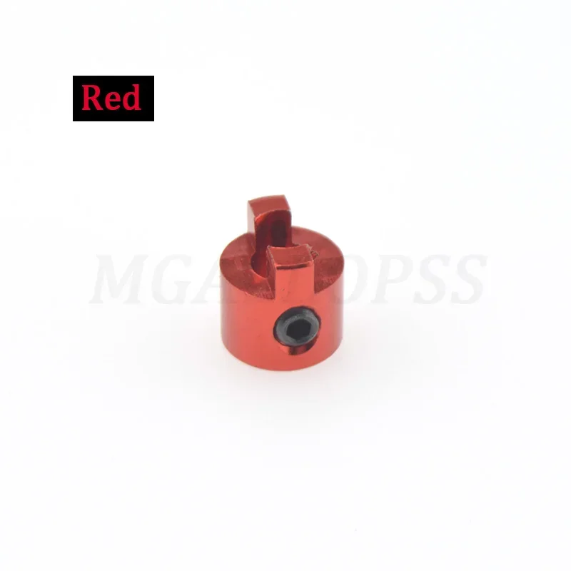 RC Boot 1pc 4mm Drive Hond Propeller Kruk Bevestiging Mount Propeller As Connector Joint Drive Hond voor RC Boot As polychroom
