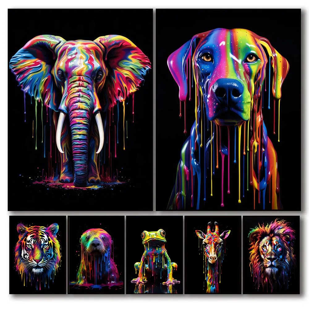 Animals With Paint …