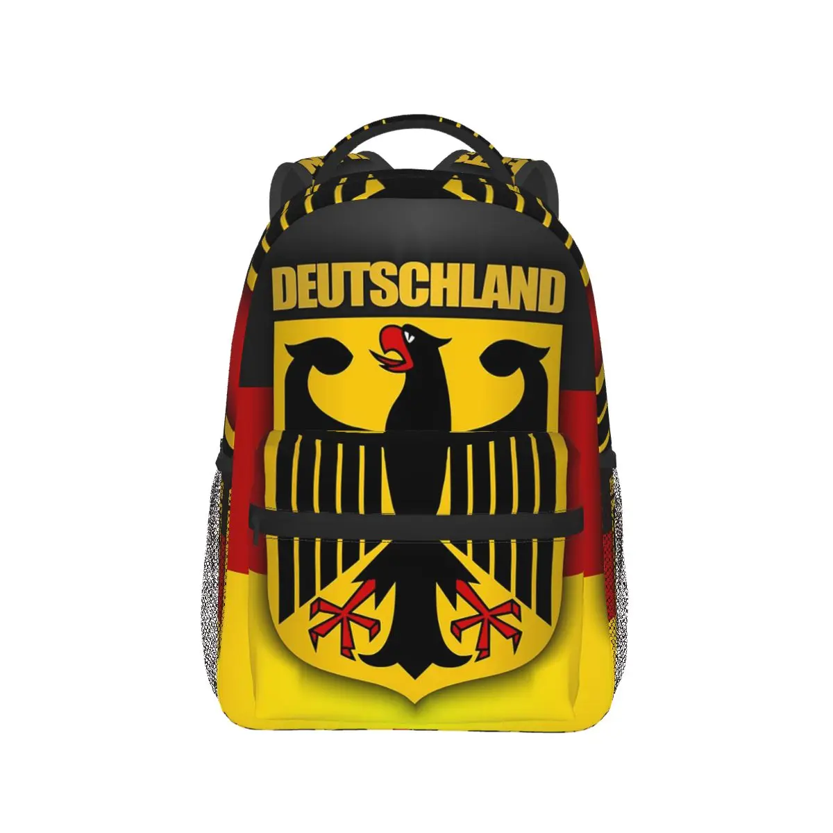 

German Empire Eagle Flag Backpack Hot Sale Daypack Large Capacity Kids BookBag School Bag Shoulder Bags for Men Women