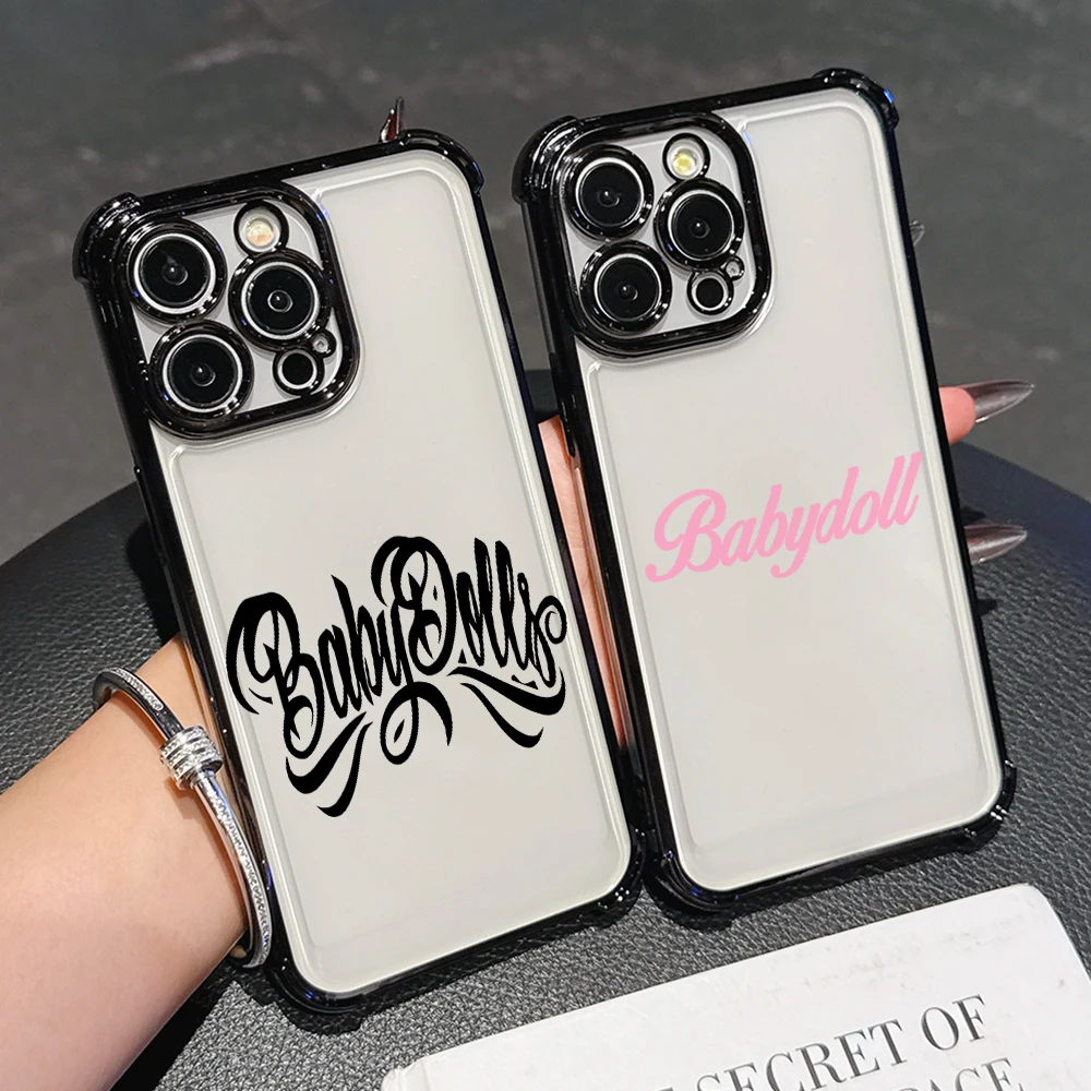 B-Baby Dolls Phone Case for Xiaomi Redmi Note 15 14 13 12 14C 13C 12C 10C Pro Plus 4G 5G Anti-drop Transparent Cover