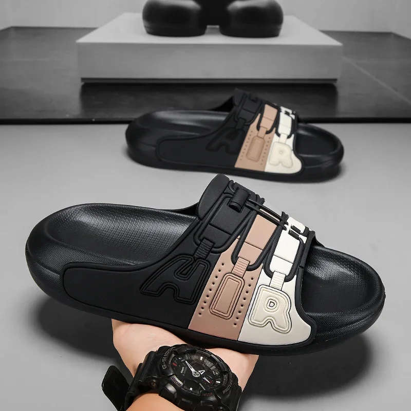 Autumn Shoes for Men Sandals Male Sneakers Designer Man Footwear Athletic Mens Tennis Trends 2026 Comfort Normal Leather Slipper