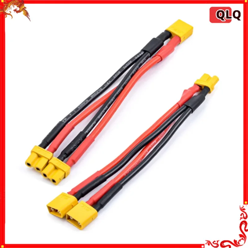 XT30 XT-30 Weiblich/Männlich Parallel kabel draht Y anschließen 18AWG 10CM Batterie Ladegerät Kabel Für Rc Drone auto Batterie